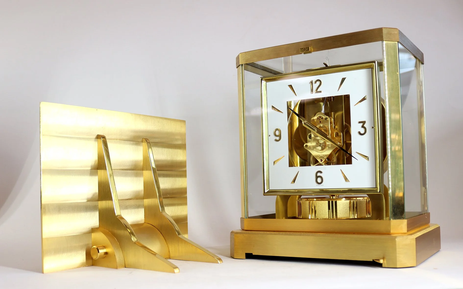 Jaeger LeCoultre Atmos Clock with Original Bracket — Chalfont